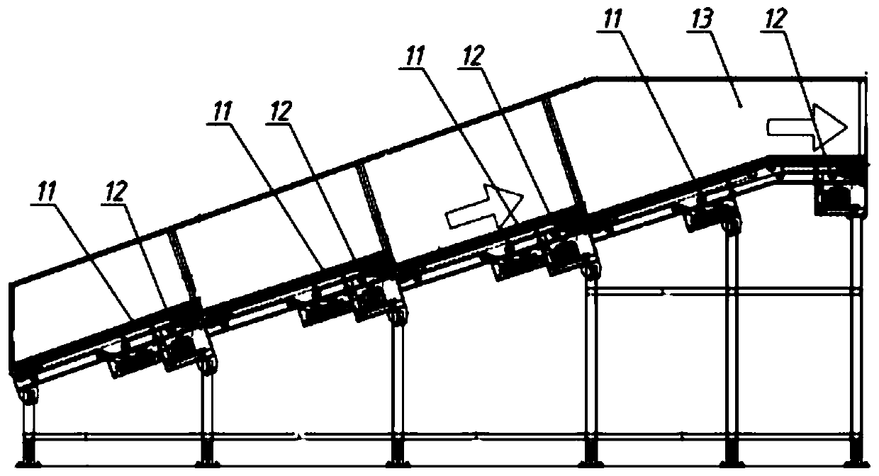 Automatic parcel feeding and sorting control method