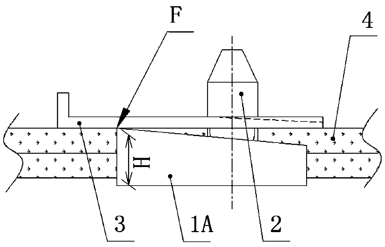 Pin fastening component