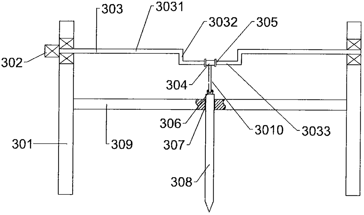 Garlic clove separating and peeling integrated processing device