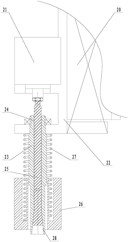 Assembly device and assembly method for rotor core