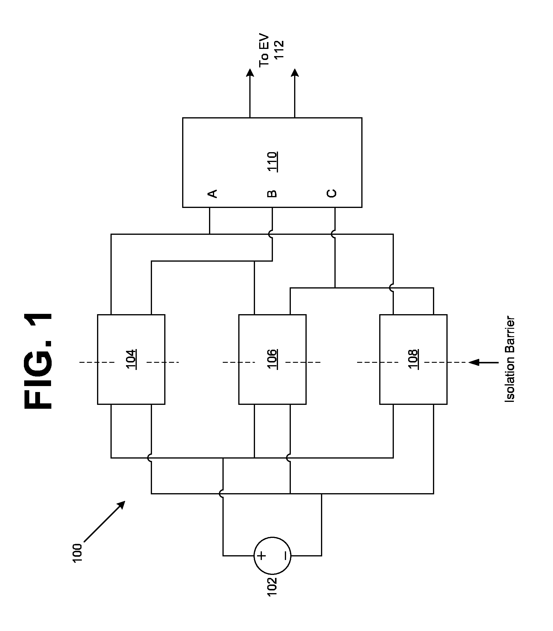 Three phase inverter driver