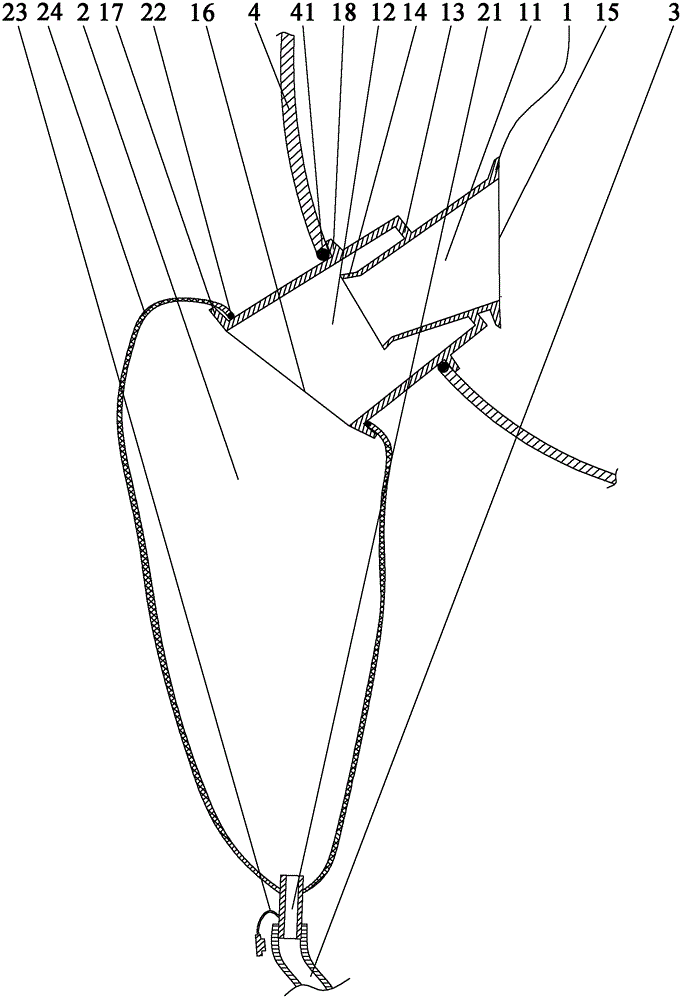 Horizontal micturition device for men