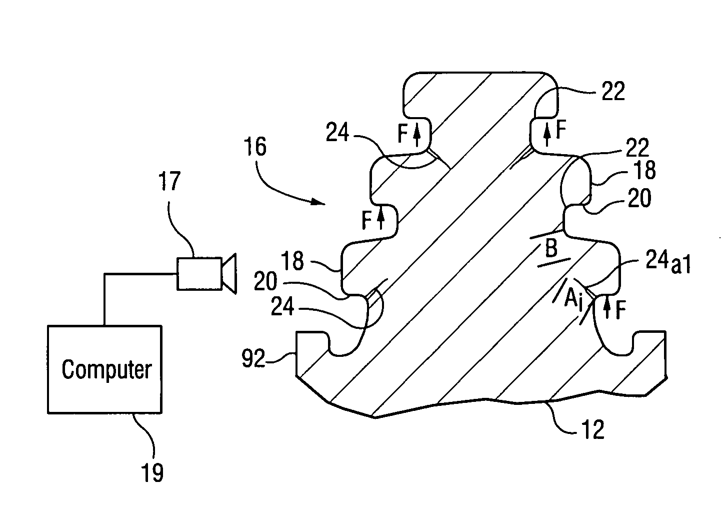 Method and system for assessing life of cracked dovetail in turbine