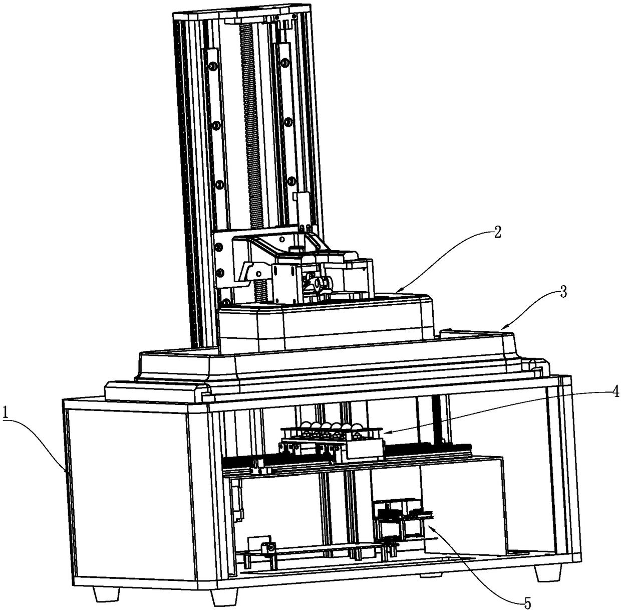 Movable 3D printing device