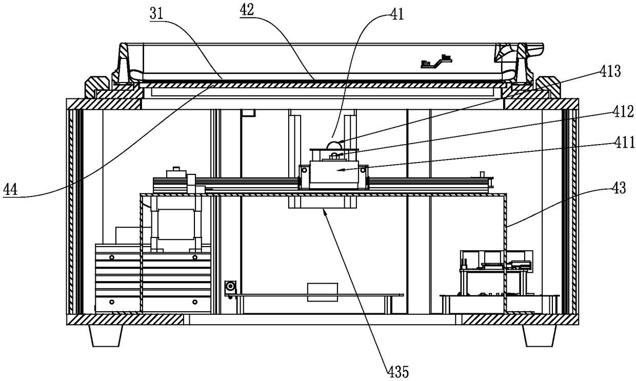 Movable 3D printing device