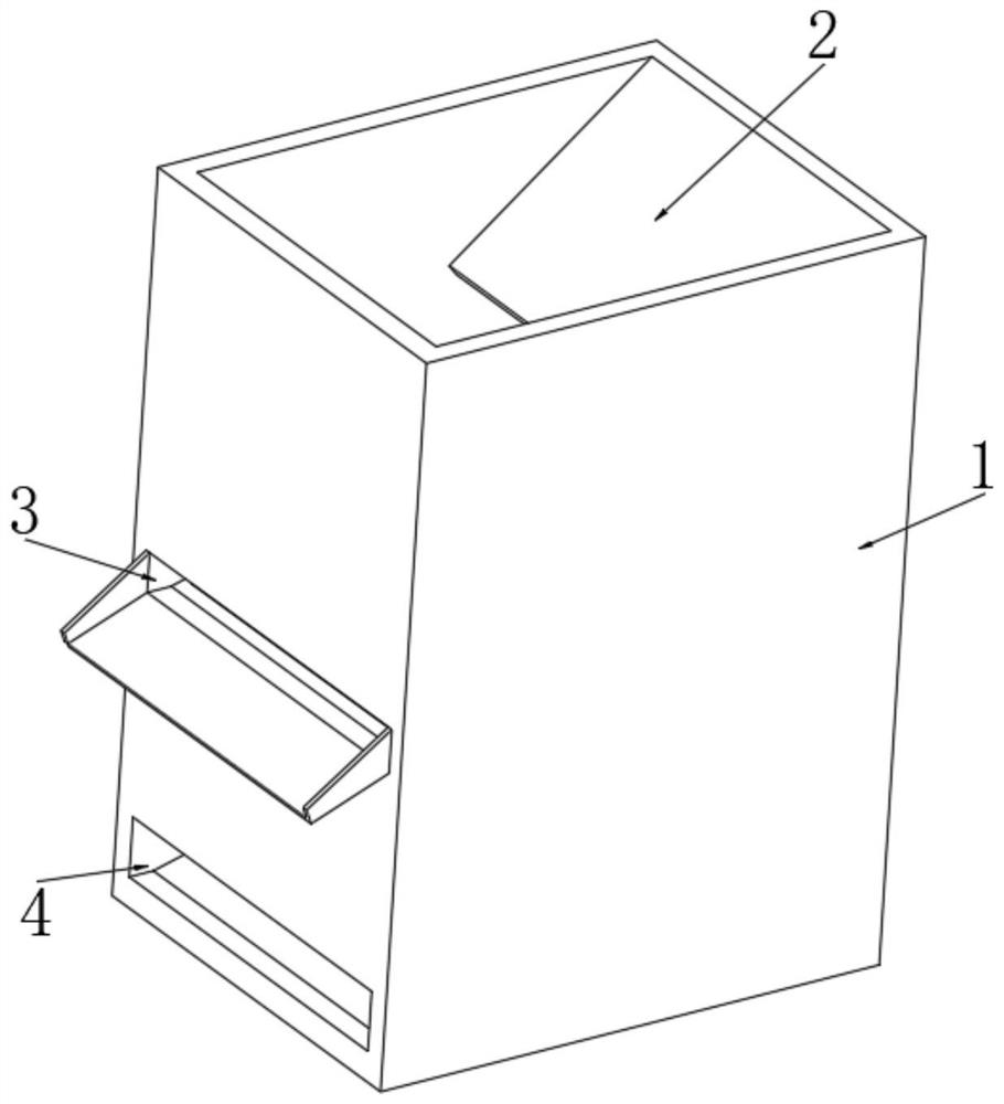 Filtering and drying device for calcium carbonate preparation