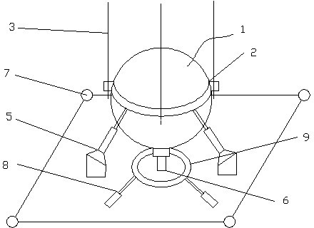 Tempering damper system used for improving wind resistance stability of transmission tower based on single pendulum model