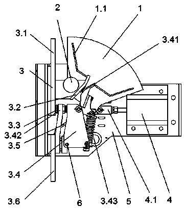 Load disconnecting switch