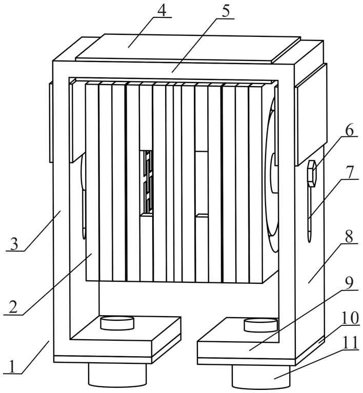 Piezoelectric pump driven by tuning fork type actuator with adjustable resonant frequency