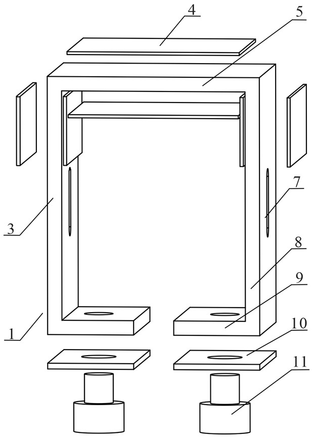 Piezoelectric pump driven by tuning fork type actuator with adjustable resonant frequency