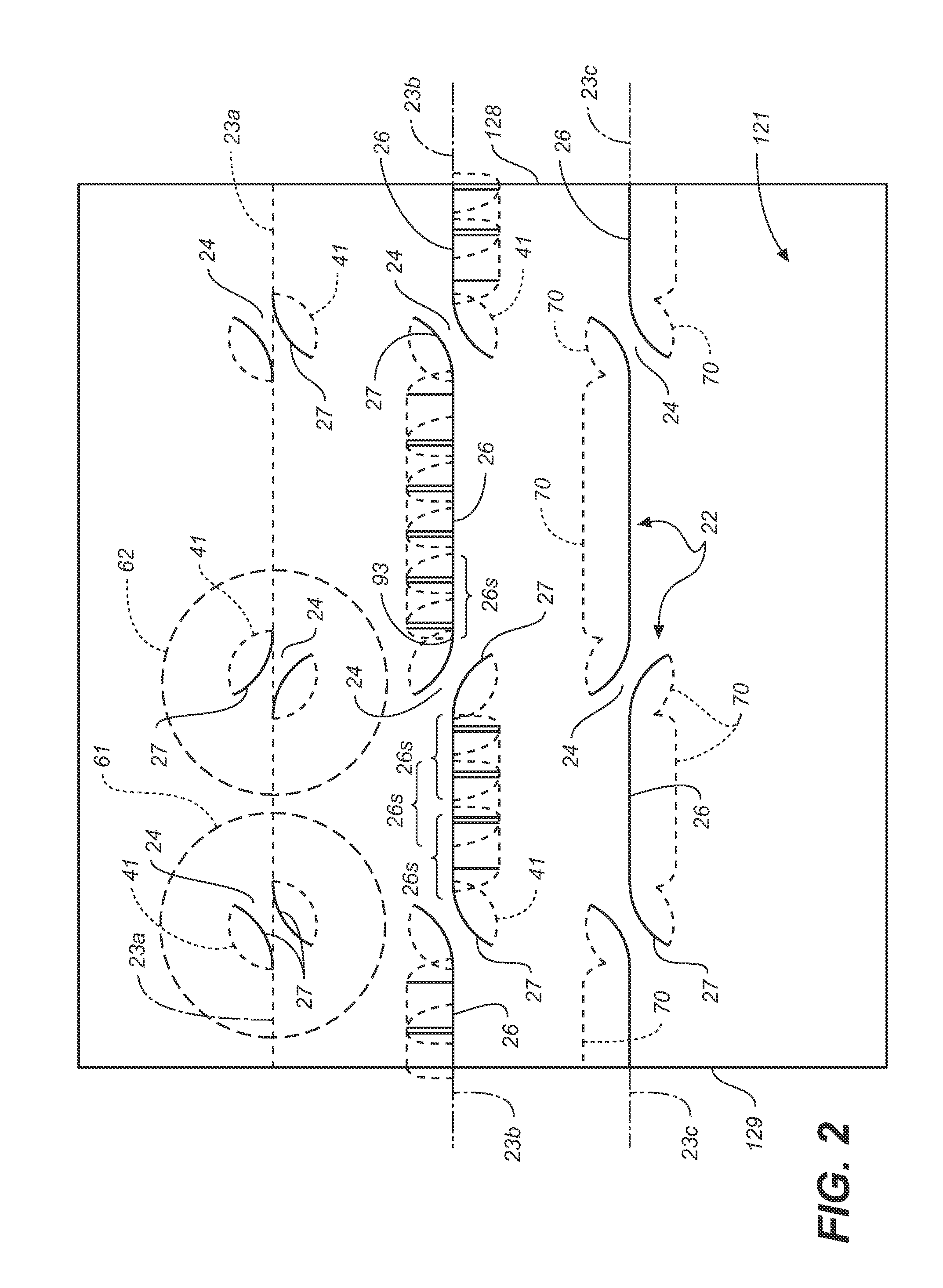 Process of forming bend-controlling structures in a sheet of material, the resulting sheet and die sets therefor