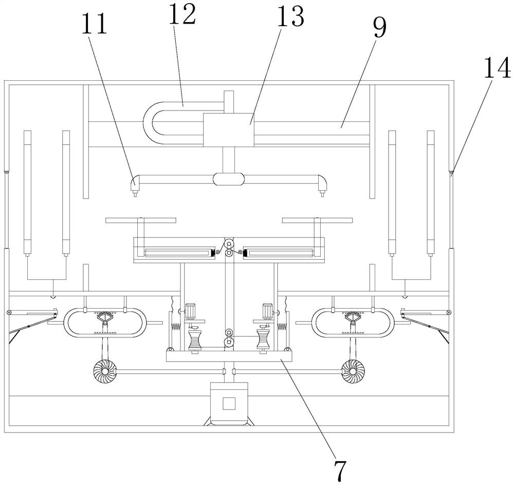 An automated mechanical painting equipment