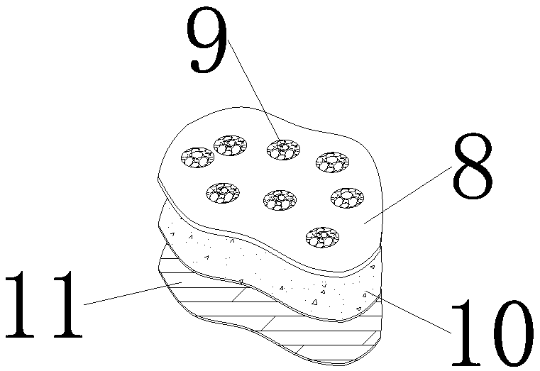 Garment with detachable waist support