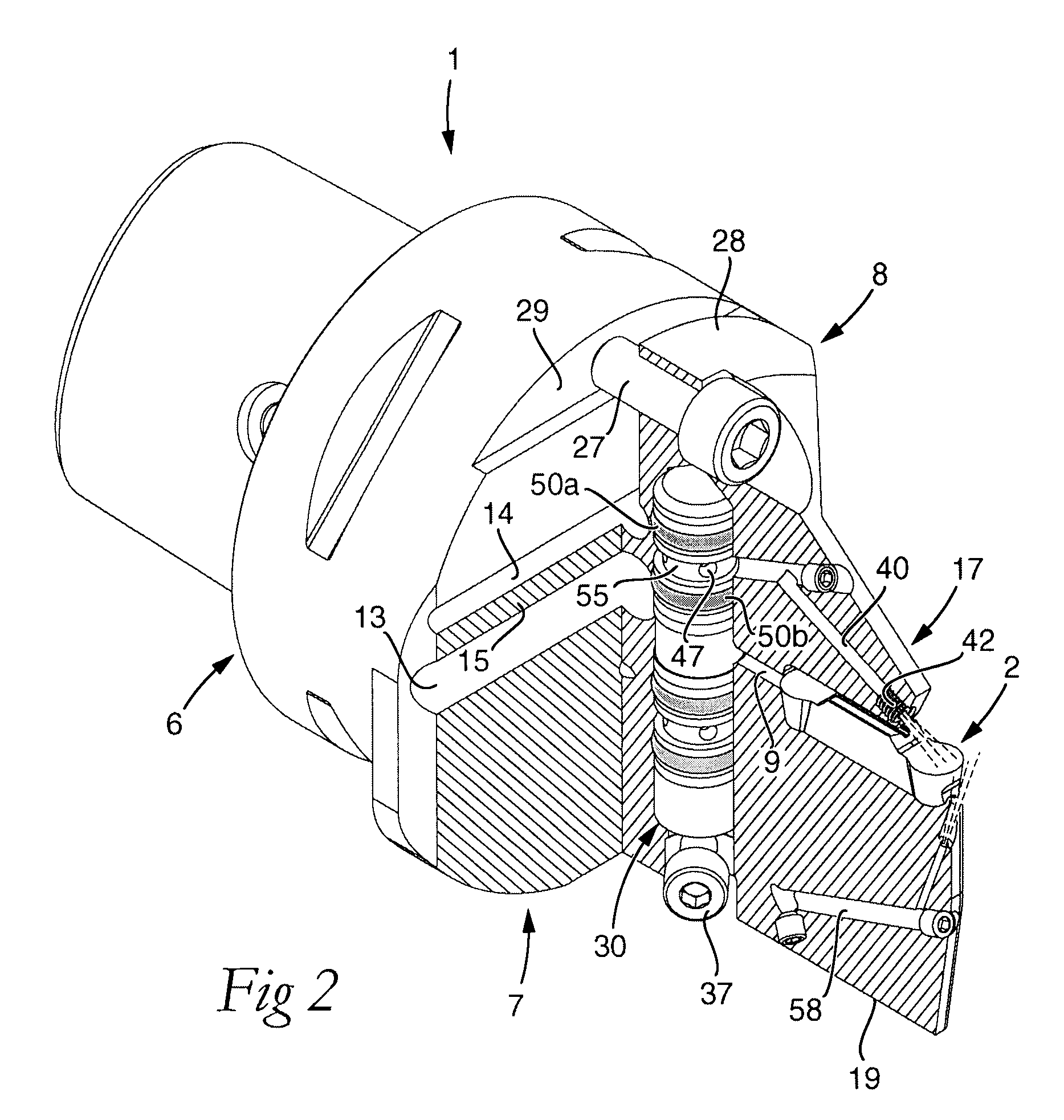 Tool for chip removing machining and a basic body therefor