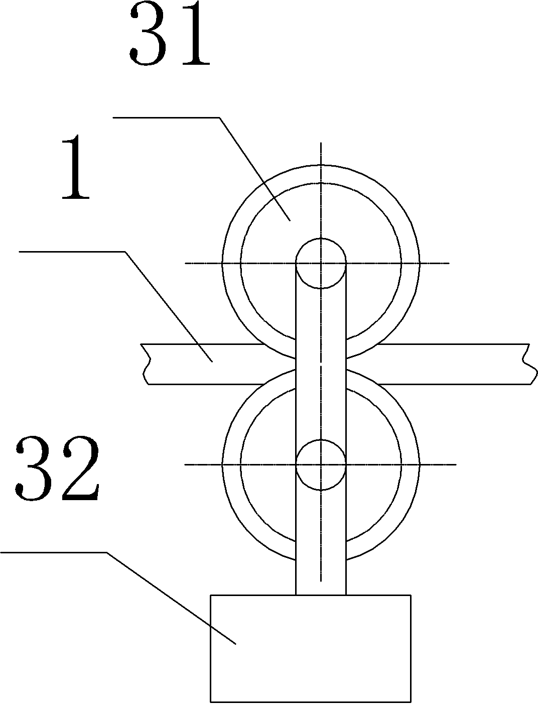 Disconnection method and device for obtaining exact off-line length of conductor of overhead transmission line