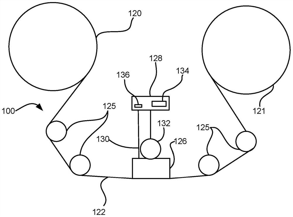 Multi-reel tape recording device with removable mount for supporting tape reel pairs