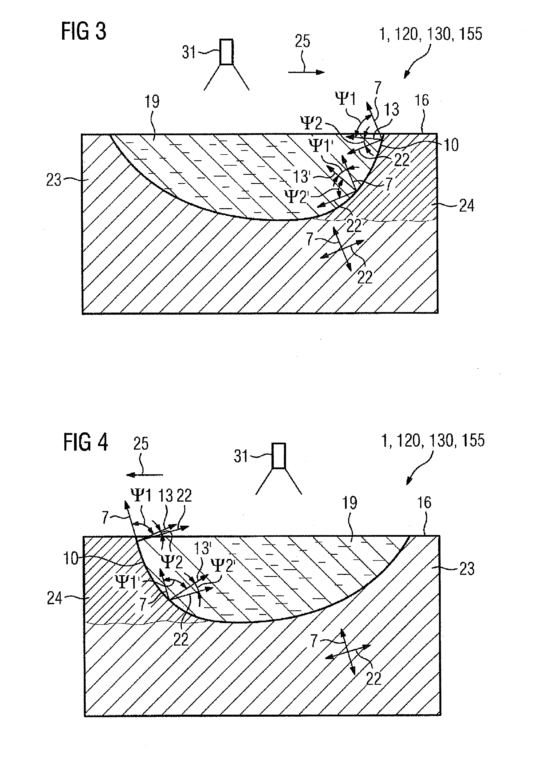 Method for Welding Depending on a Preferred Direction of the Substrate