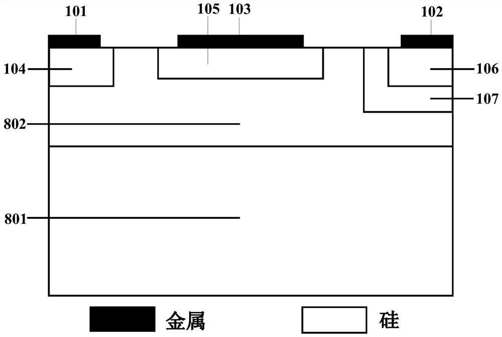 A lateral junction gate bipolar transistor and its manufacturing method