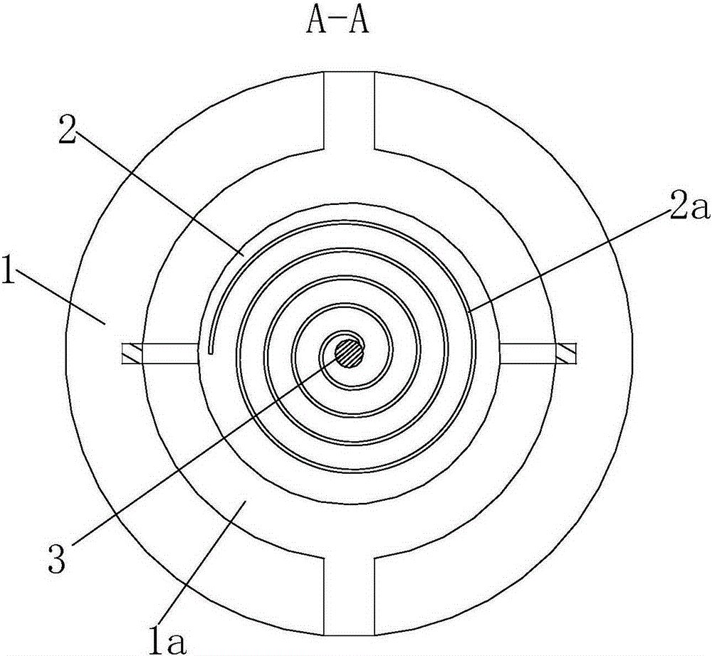 Braking spiral paint spraying equipment