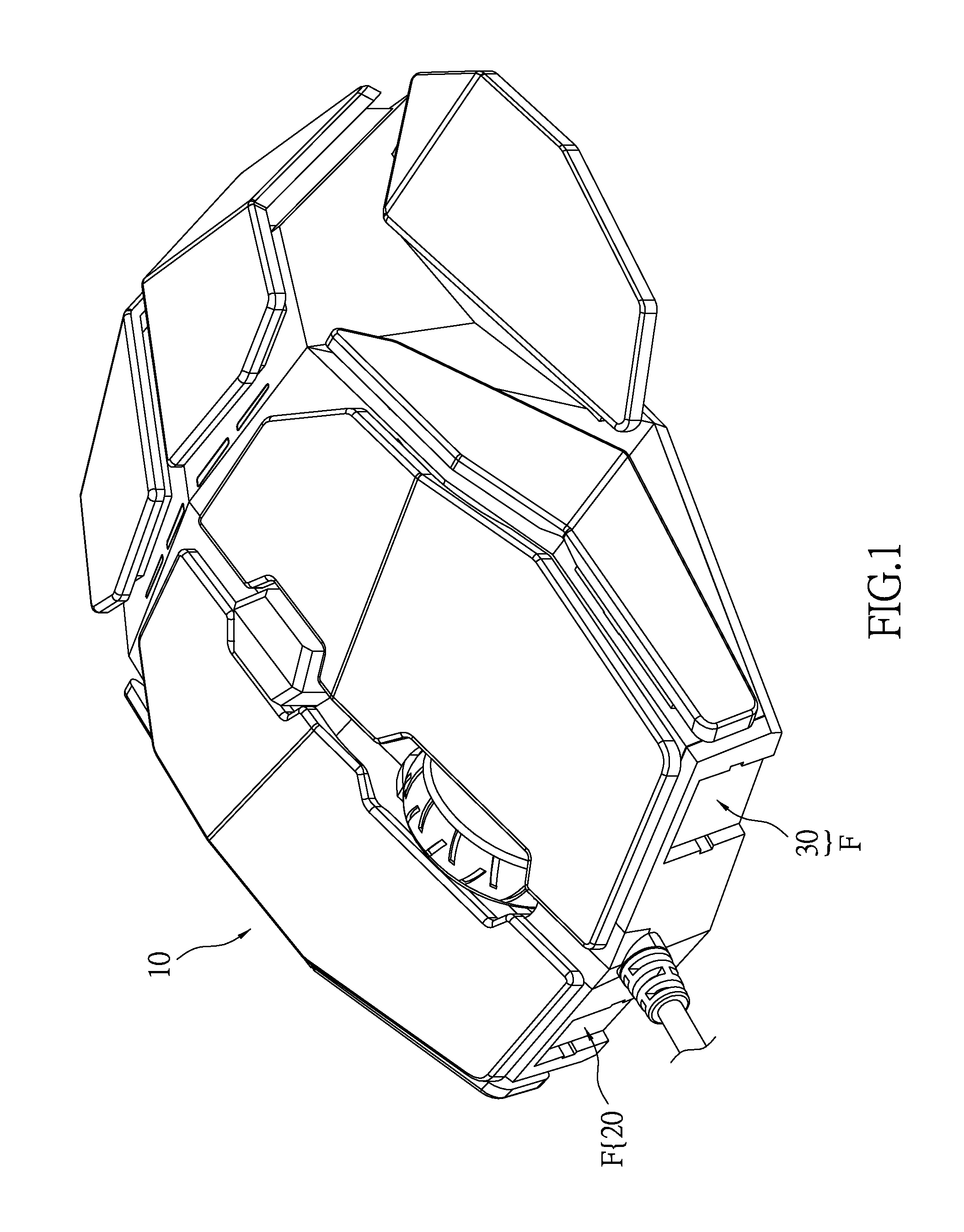 Computer mouse having detachable modules