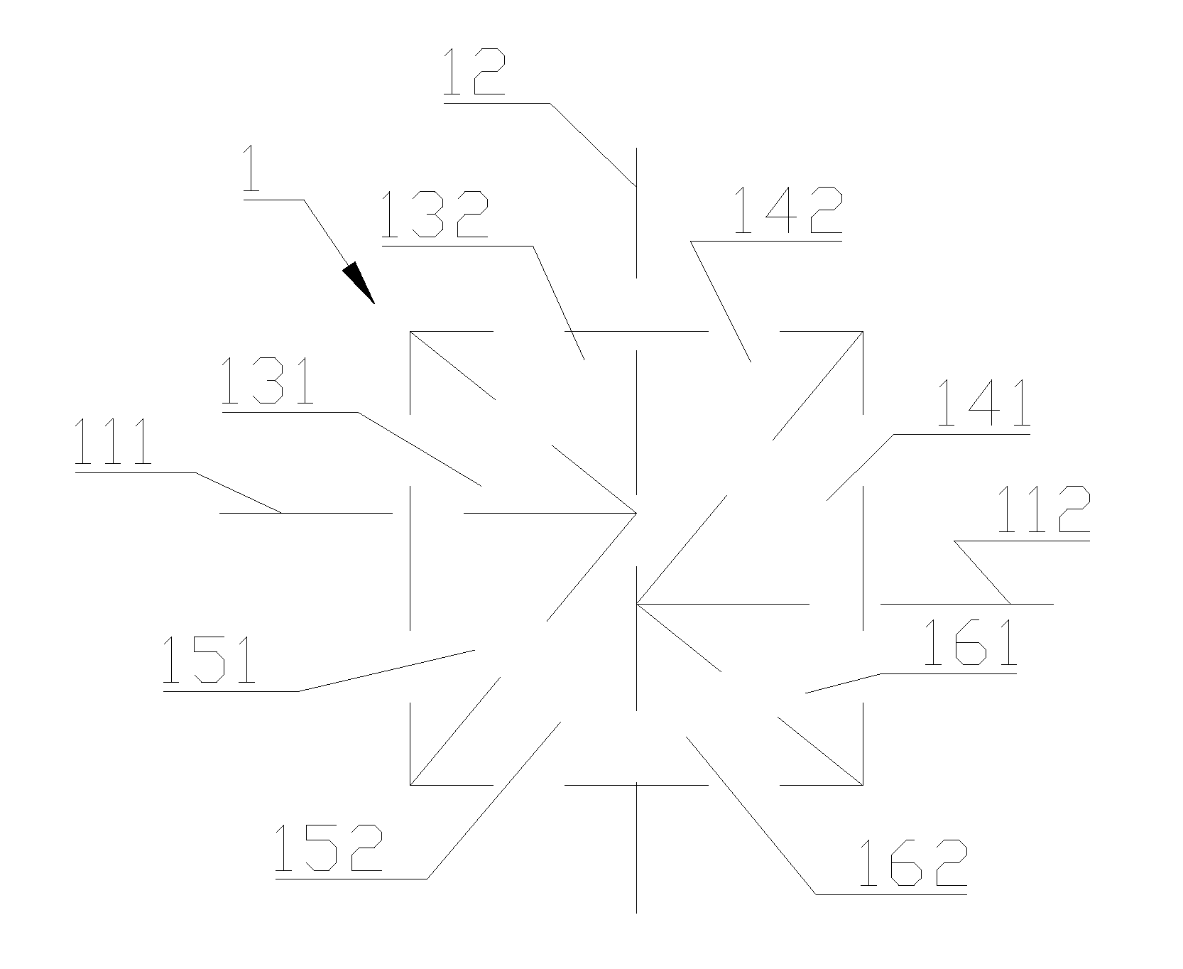 Method for pixel arrangement and display pannel using the same