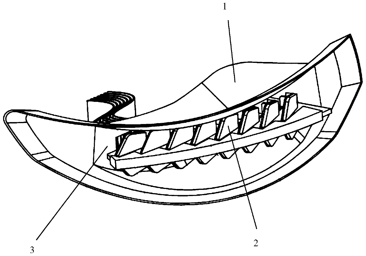 Mounting process of automobile taillight