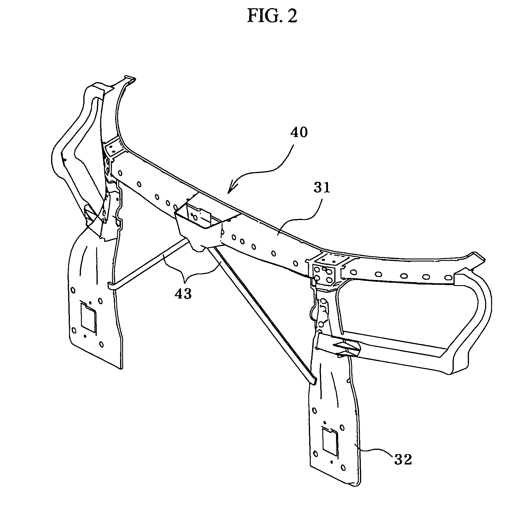 Structure of carrier