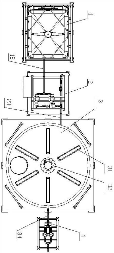 Plant hydroponic water treatment device and operating method thereof