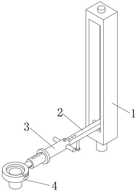 Urine collecting device for medical examination