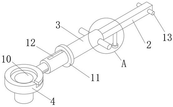 Urine collecting device for medical examination