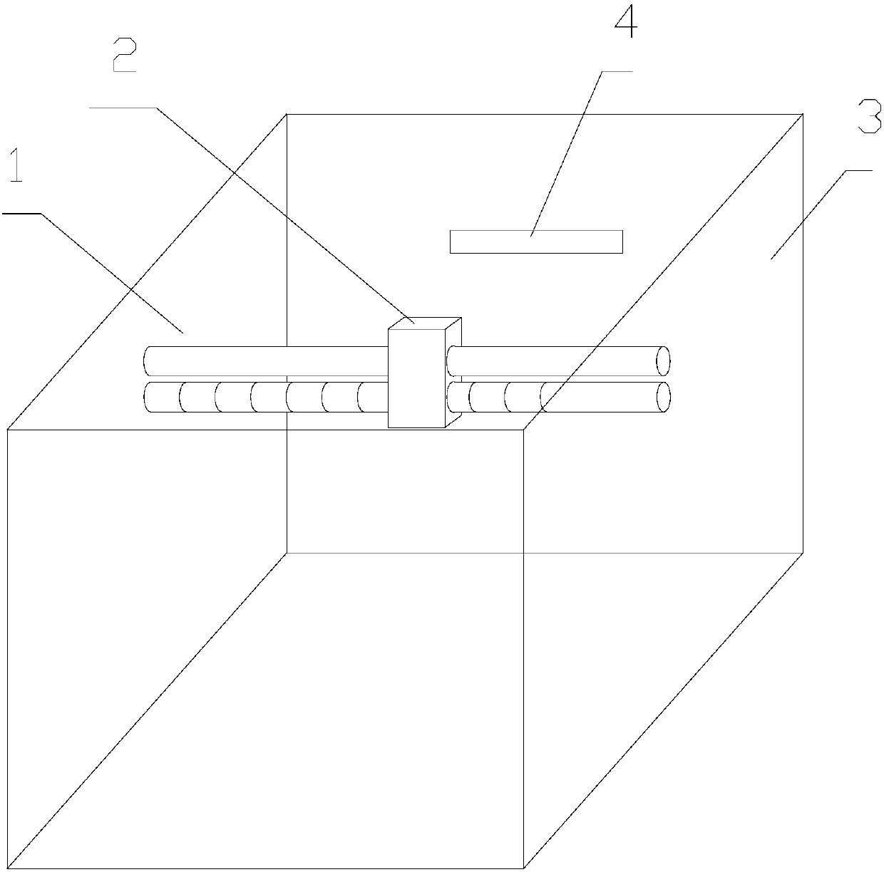 High-voltage switch contact temperature detection and control system