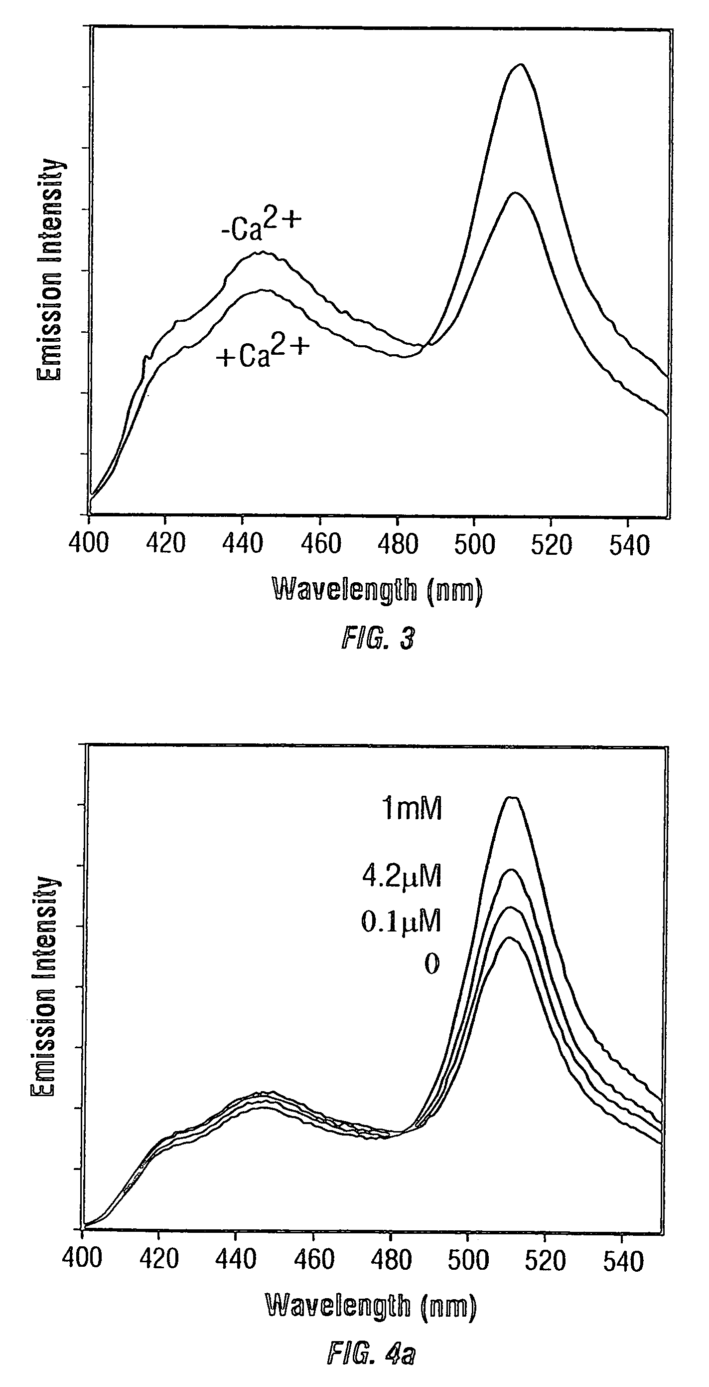 Fluorescent protein sensors for detection of analytes