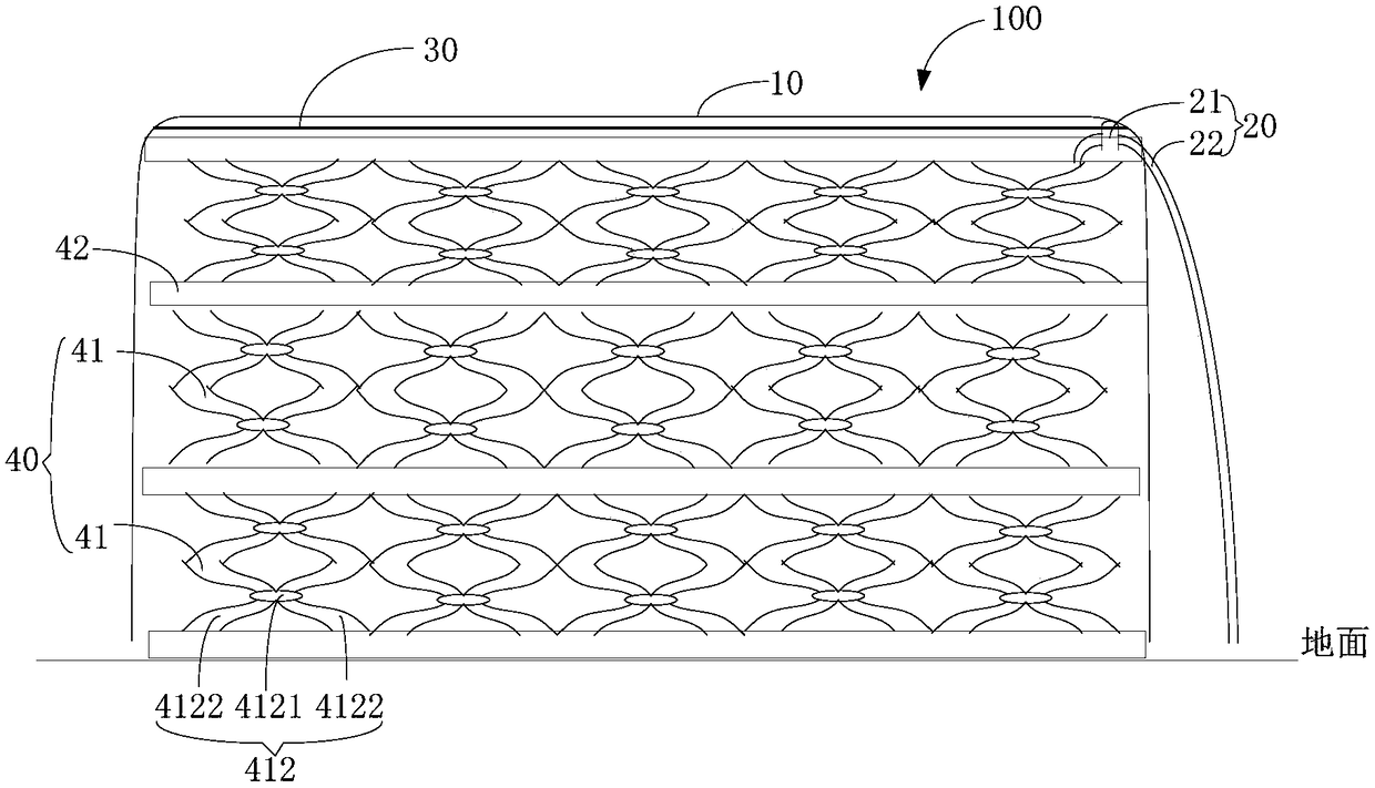 Flood control device and its application section