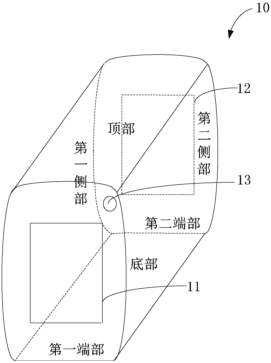 Flood control device and its application section