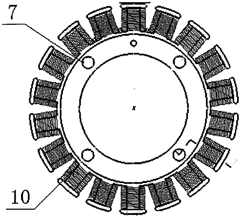 Mechatronic permanent-magnet outer-rotor power generator