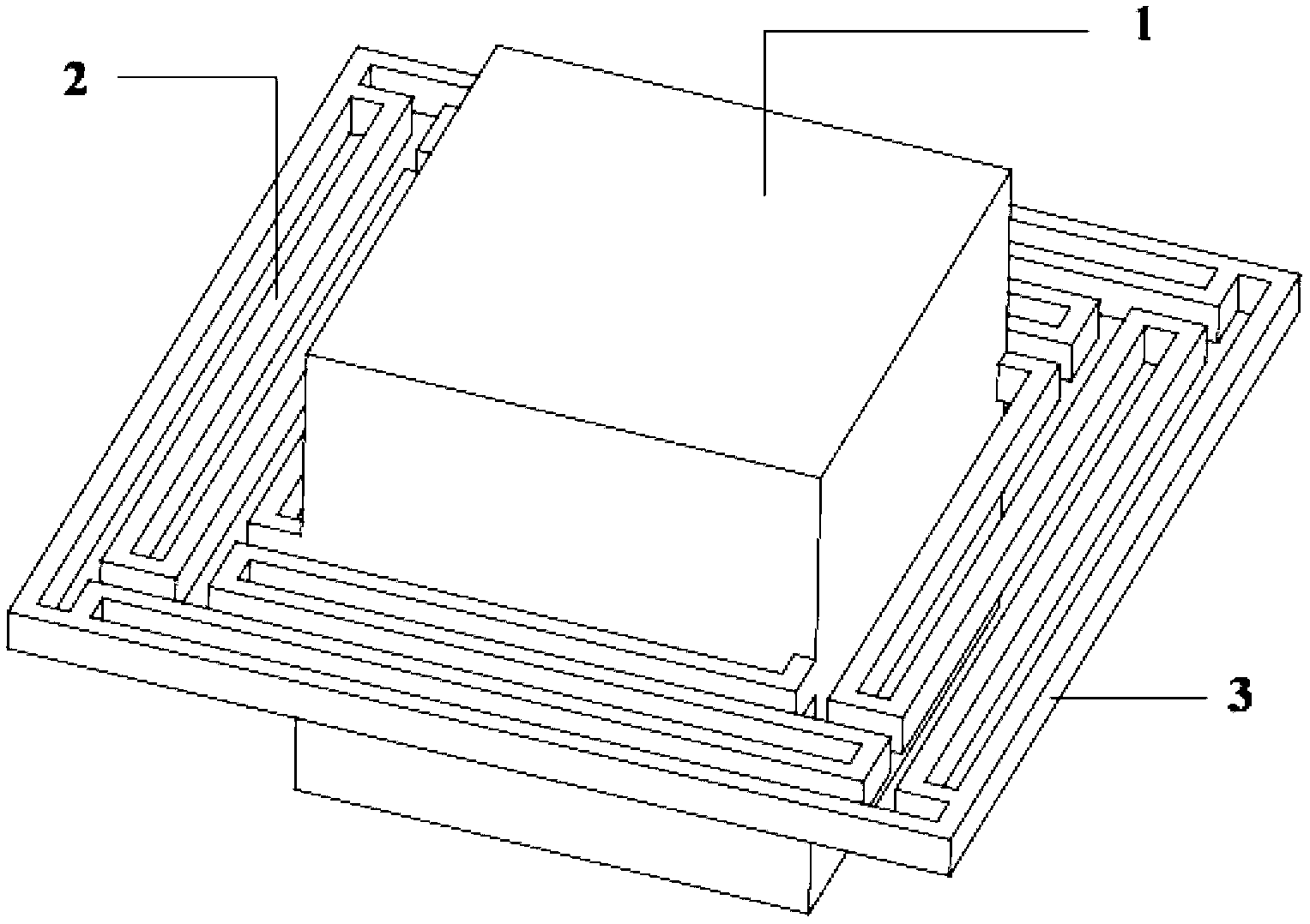 Low-frequency multidirectional vibration energy recovery device