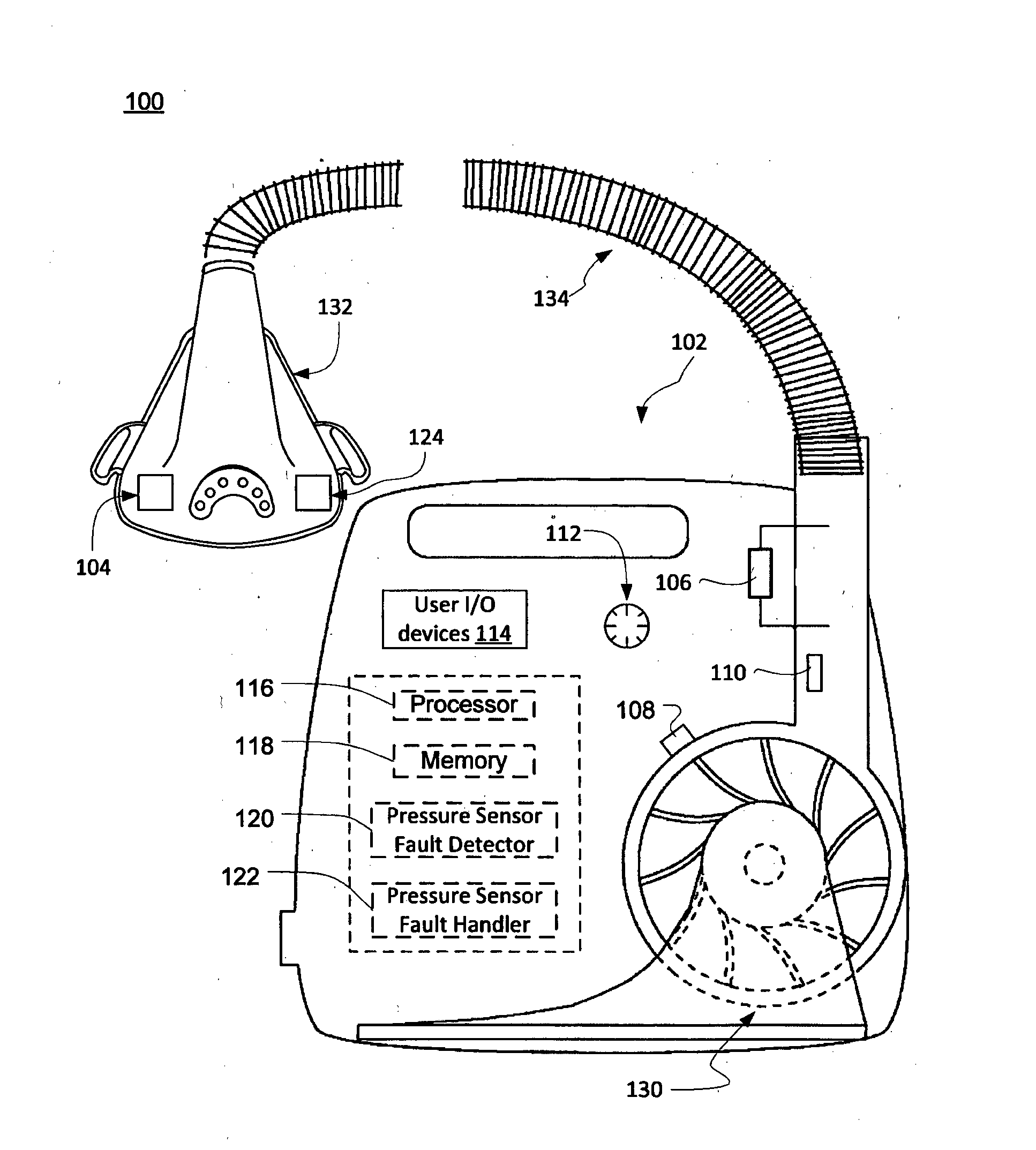 Pressure sensor evaluation for respiratory apparatus