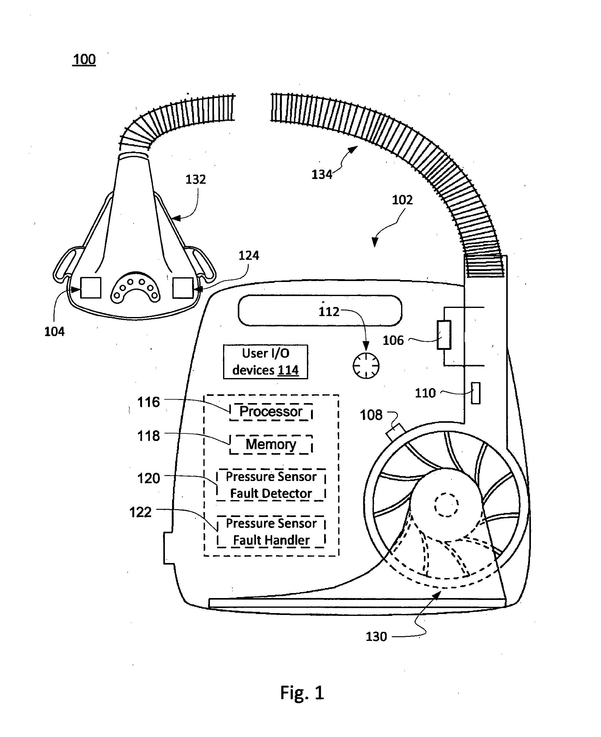 Pressure sensor evaluation for respiratory apparatus