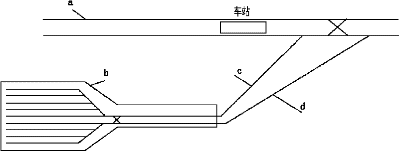 Method for improving capacity of track traffic vehicle base for exiting and entering section/field