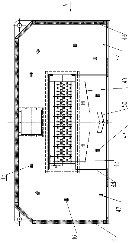 Bipolar high-power-density air-water cooling positive-pressure type explosion-proof induction motor