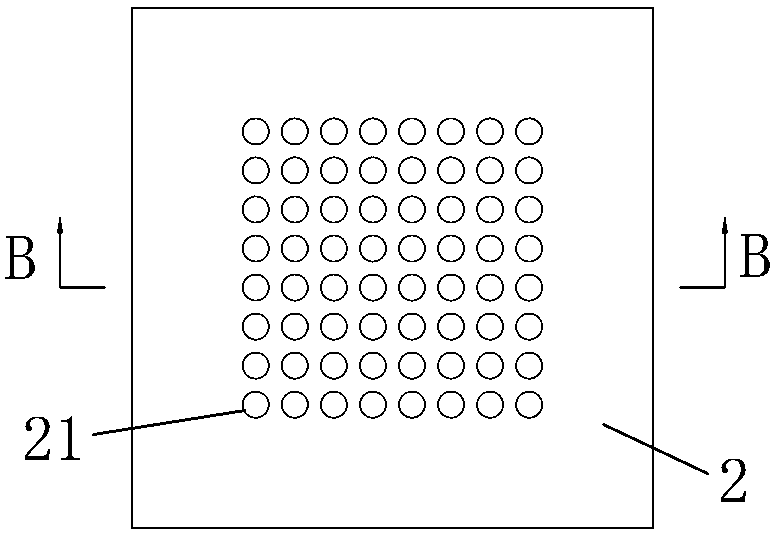 Rock sample processing device