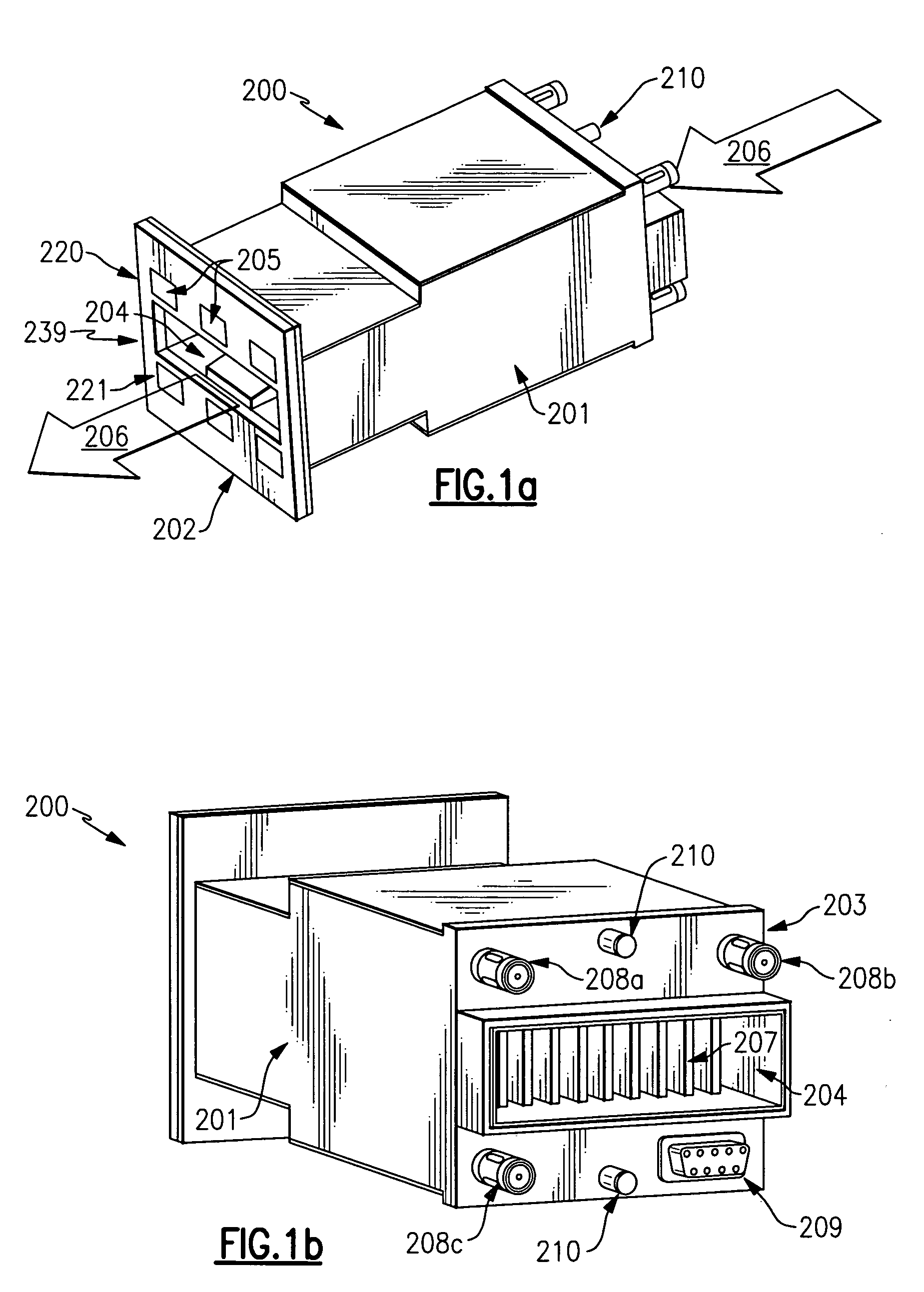 Line-replaceable transmit/receive unit for multi-band active arrays