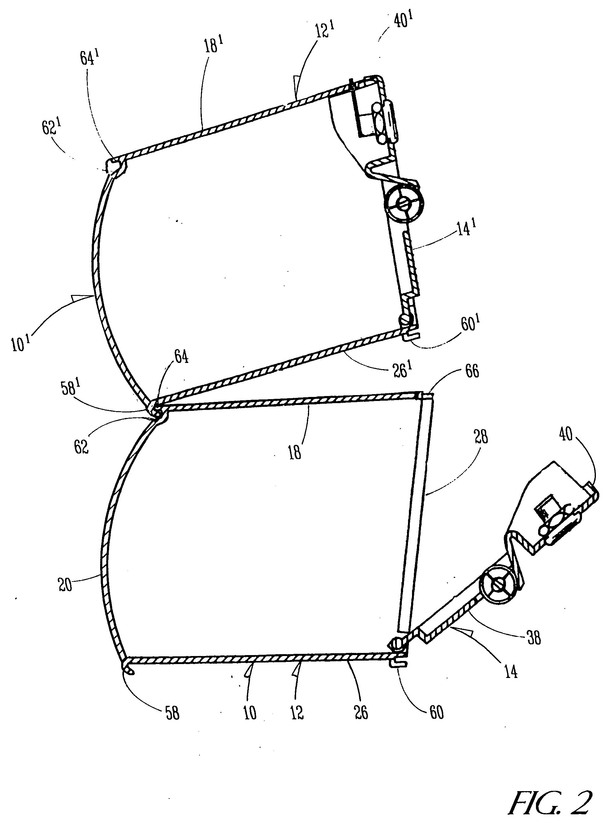 Coupling plate for stacking lottery ticket dispensers