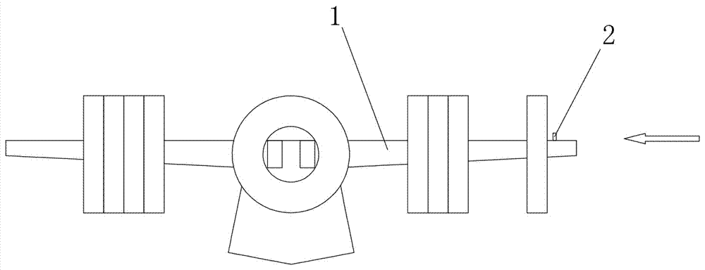 Packing method suitable for steel coil materials with width of 30-70 mm