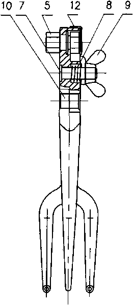 Special tool used by internal and external fixation instrument for orthopaedic medical treatment