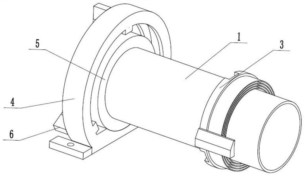 Pipe reinforcement connection device for sewer system