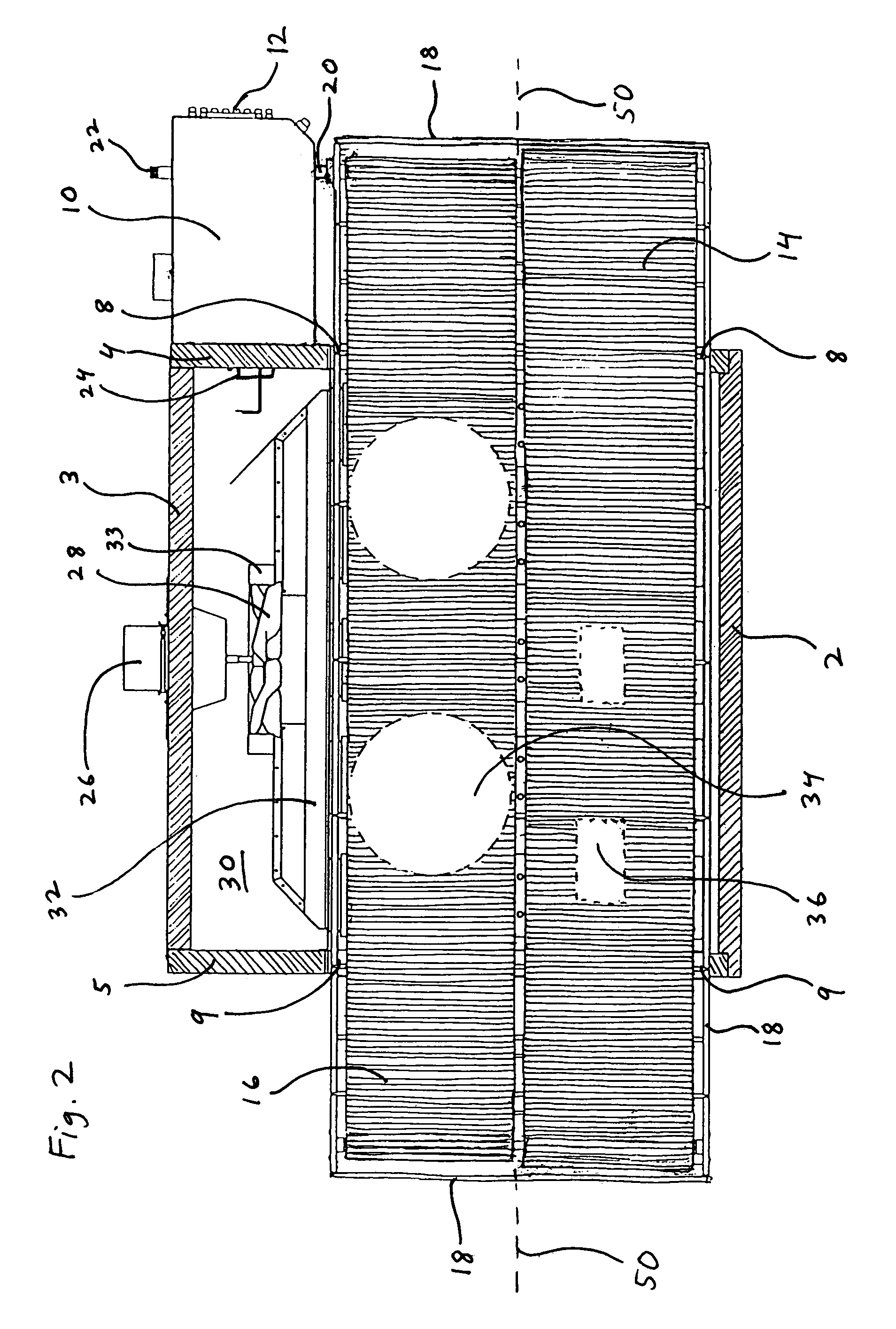 Dual belt conveyor oven