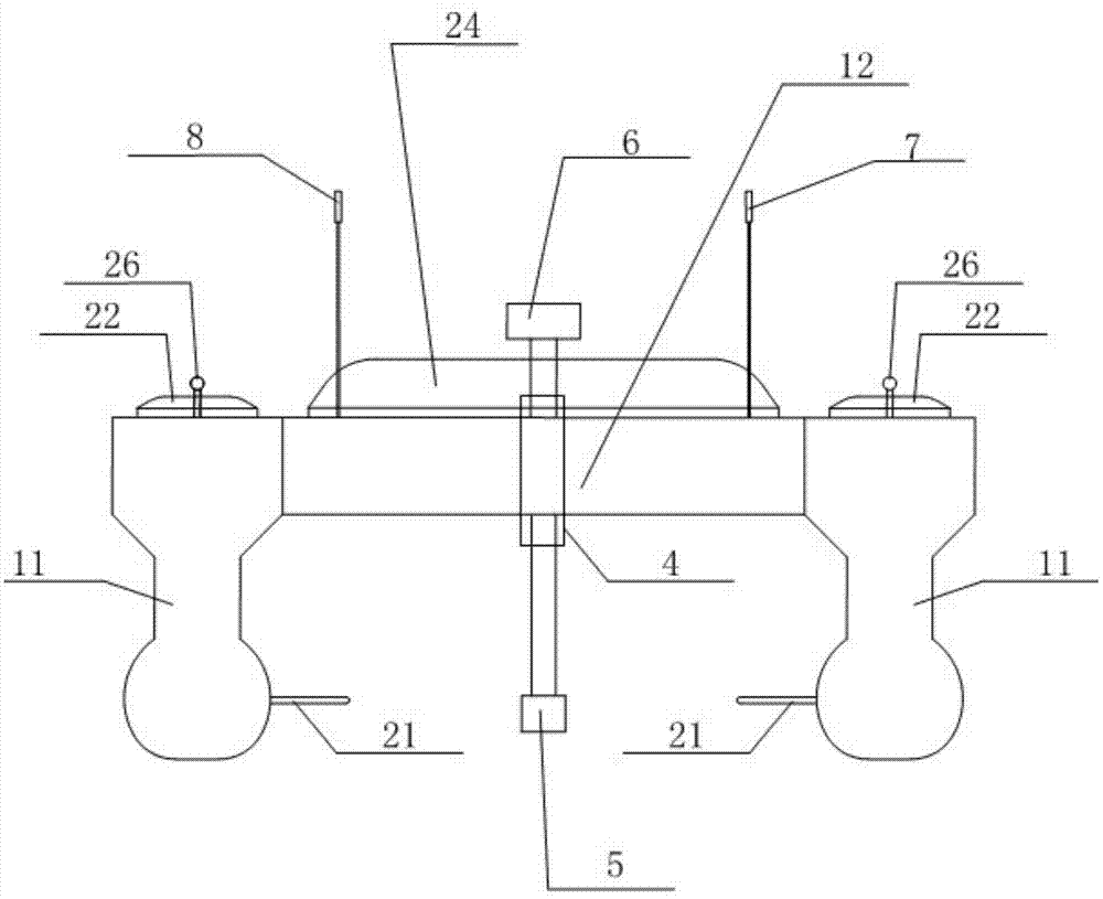 Unmanned intelligent surveying vessel