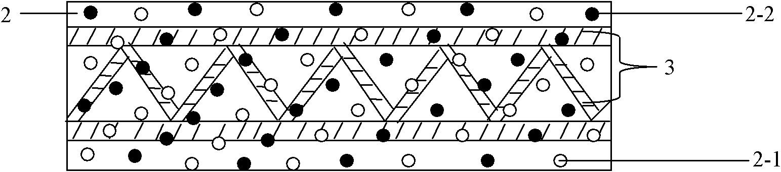 Method for manufacturing unsaturated polyester resin reinforced glass bead plate