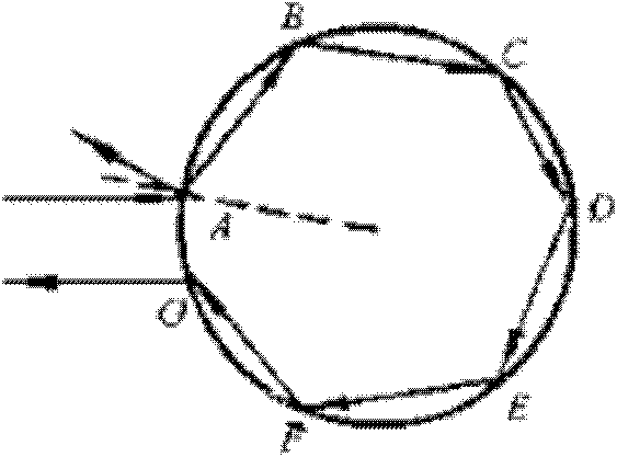 Method for manufacturing unsaturated polyester resin reinforced glass bead plate